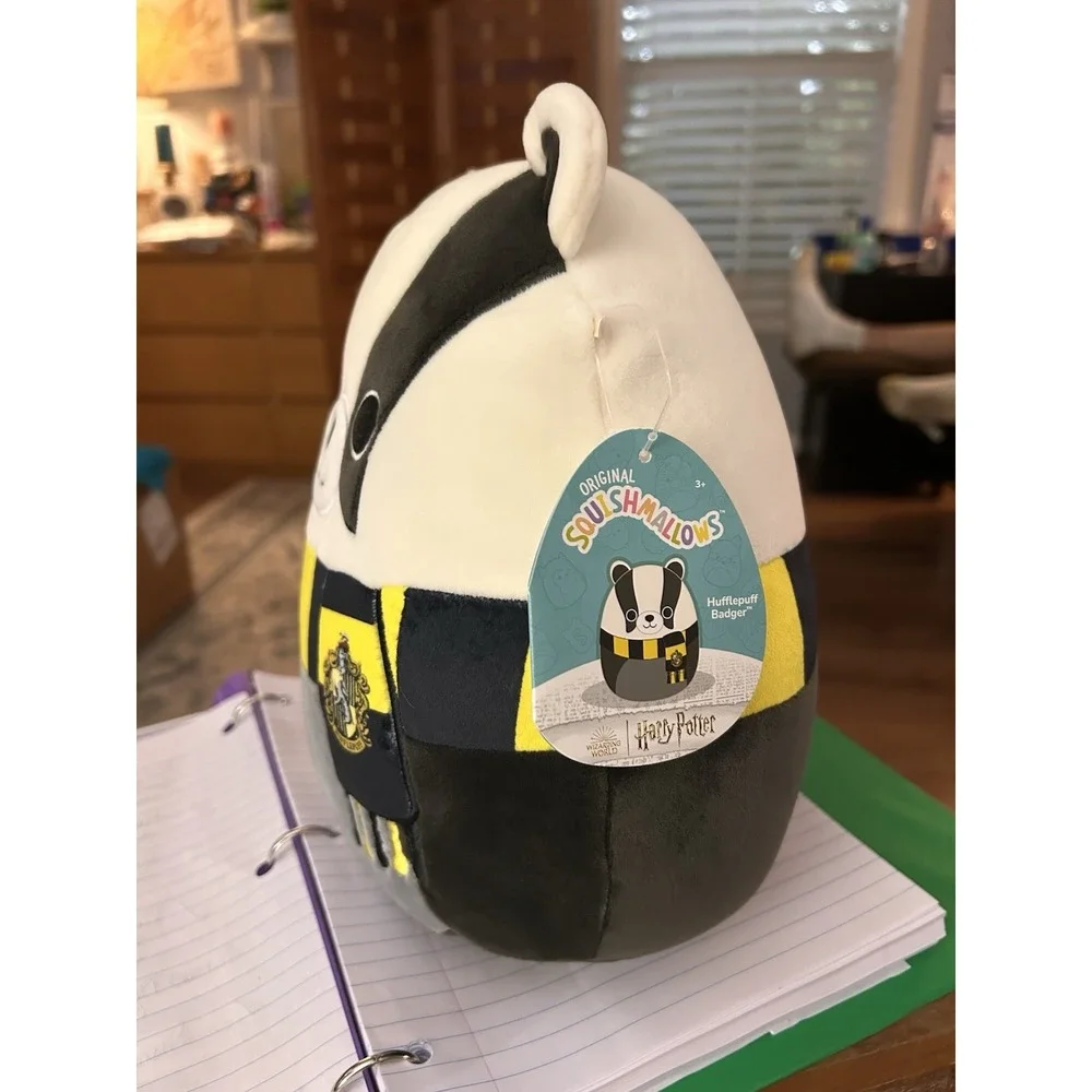 Squishmallow Kellytoy Plush Harry‎ Potter Hufflepuff Badger 10